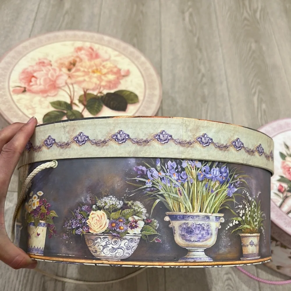 Floral Storage Boxes / gift boxes